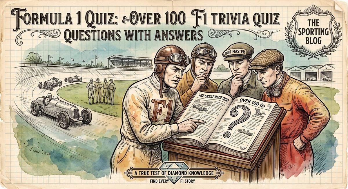 Formula 1 Quiz: Over 100 F1 Trivia Quiz Questions with Answers