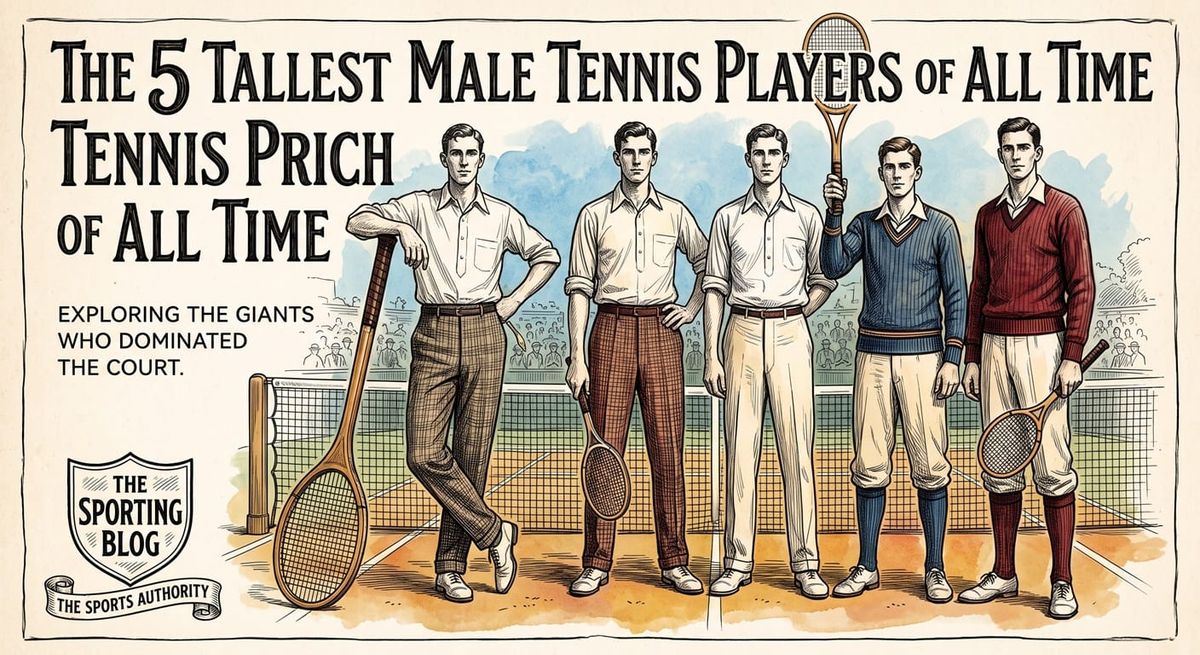 The 5 Tallest Male Tennis Players of All Time