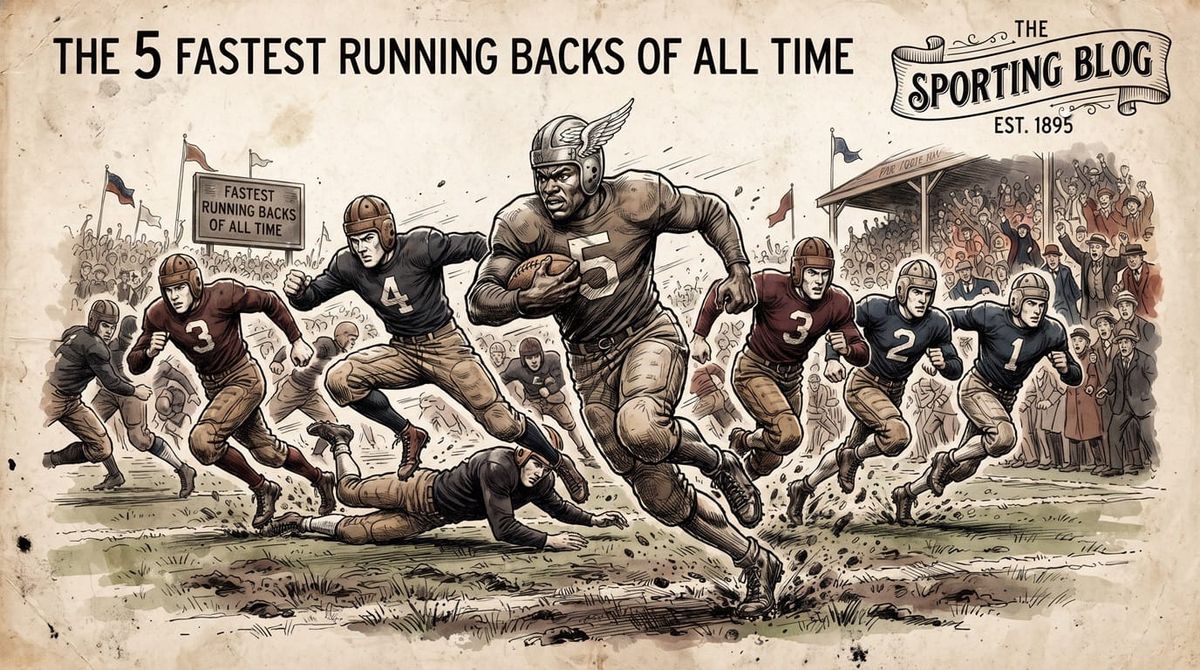 The 5 Fastest Running Backs of All Time