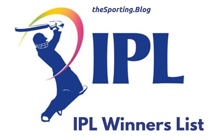 IPL Winners List: All Winners of the Indian Premier League