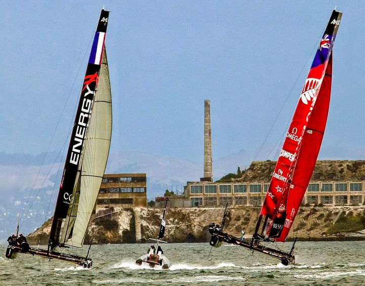 yacht race on a body of water