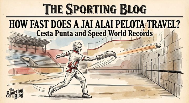 How Fast Does a Jai Alai Pelota Travel? Cesta Punta and Speed World Records