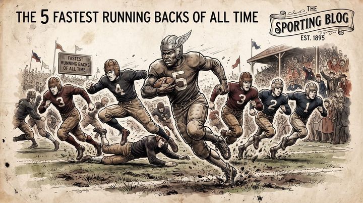 The 5 Fastest Running Backs of All Time