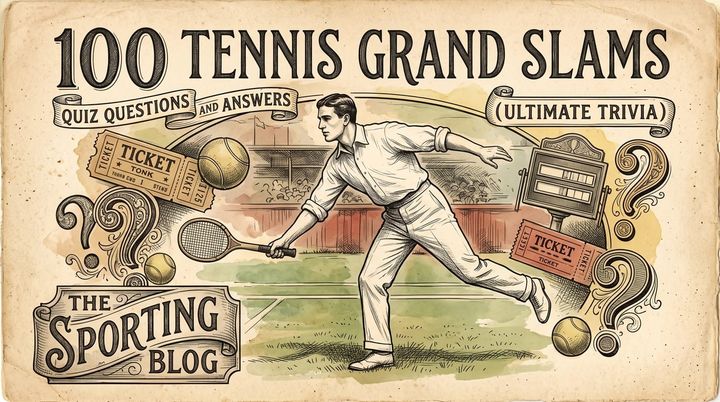 100 Tennis Grand Slam Quiz Questions and Answers (Ultimate Trivia)