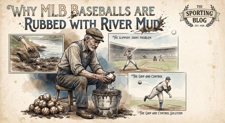 Why MLB Baseballs Are Rubbed With River Mud