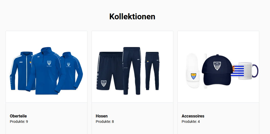 Teamshop für die RG