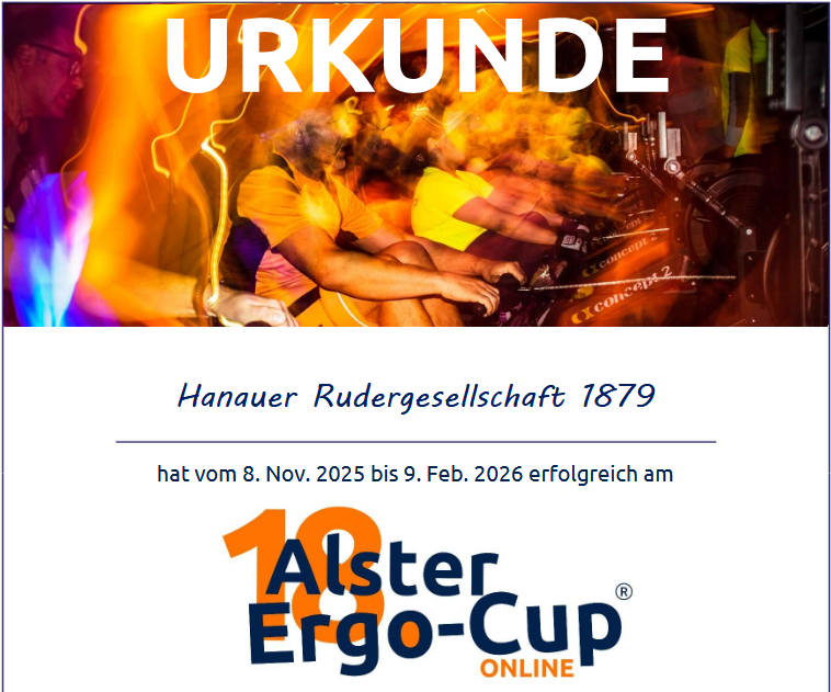 Die HRG beim 18. Alster-Ergo-Cup