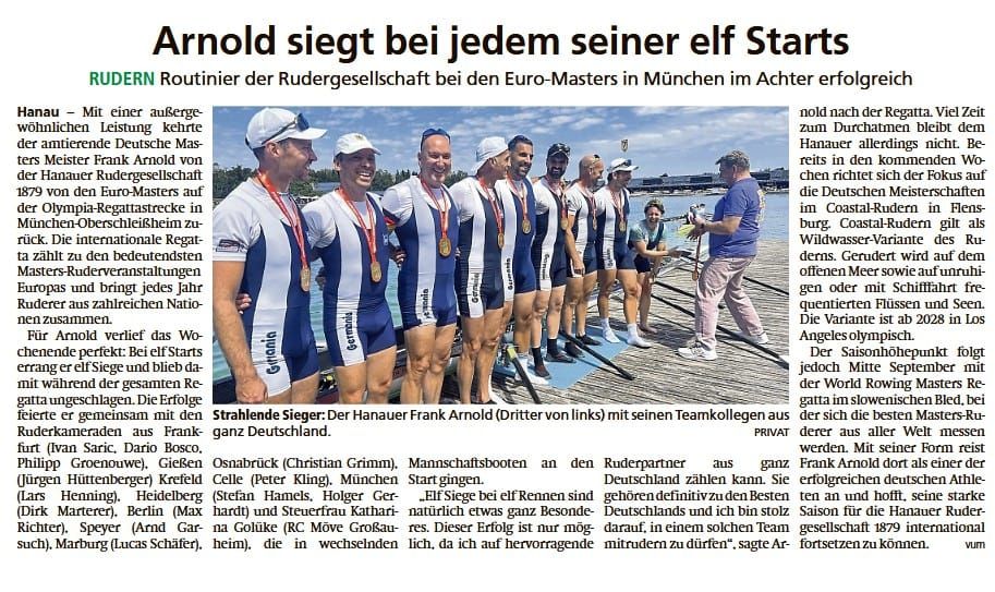 Euro Masters Regatta in München