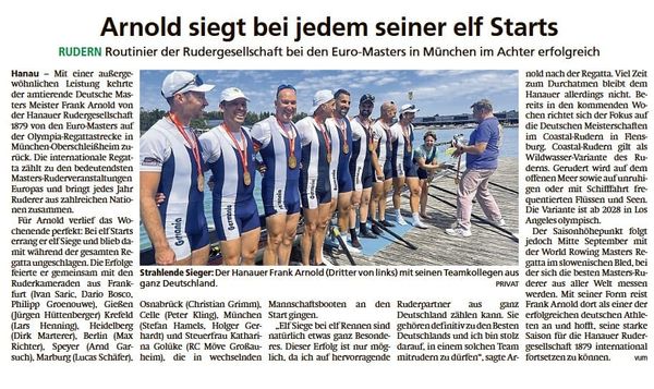Euro Masters Regatta in München
