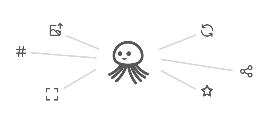 The 3-step knowledge workflow in Heptabase