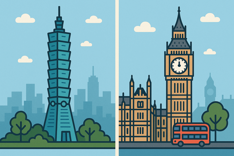 London Relocation: Taipei vs London