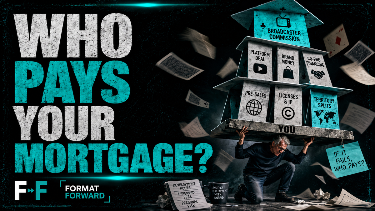 how to make a living creating formats or who pays you mortgage? 