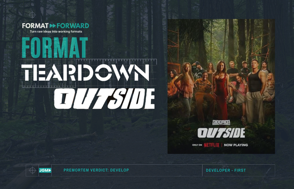 OUTSIDE, Netflix: Who Can Afford to Prove a Format?