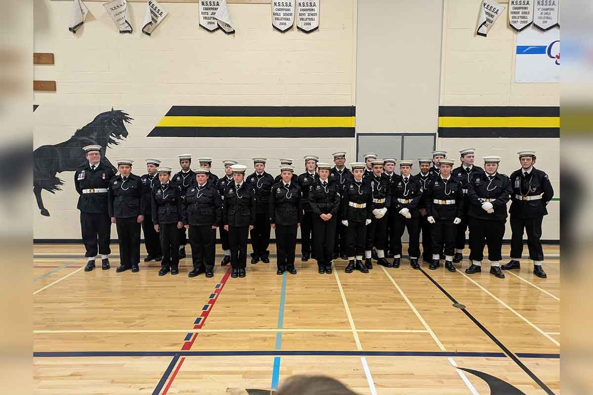 Manitoulin Sea Cadets annual review sees changing of the coxswain
