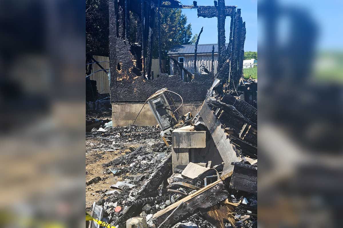 Mindemoya home destroyed  in Friday, June 6 blaze
