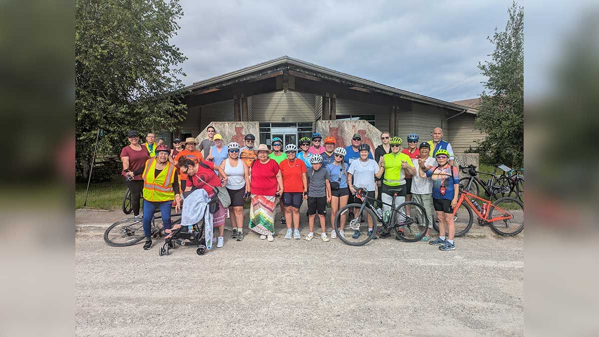M’Chigeeng cycling group raises $23K for those displaced by wildfires