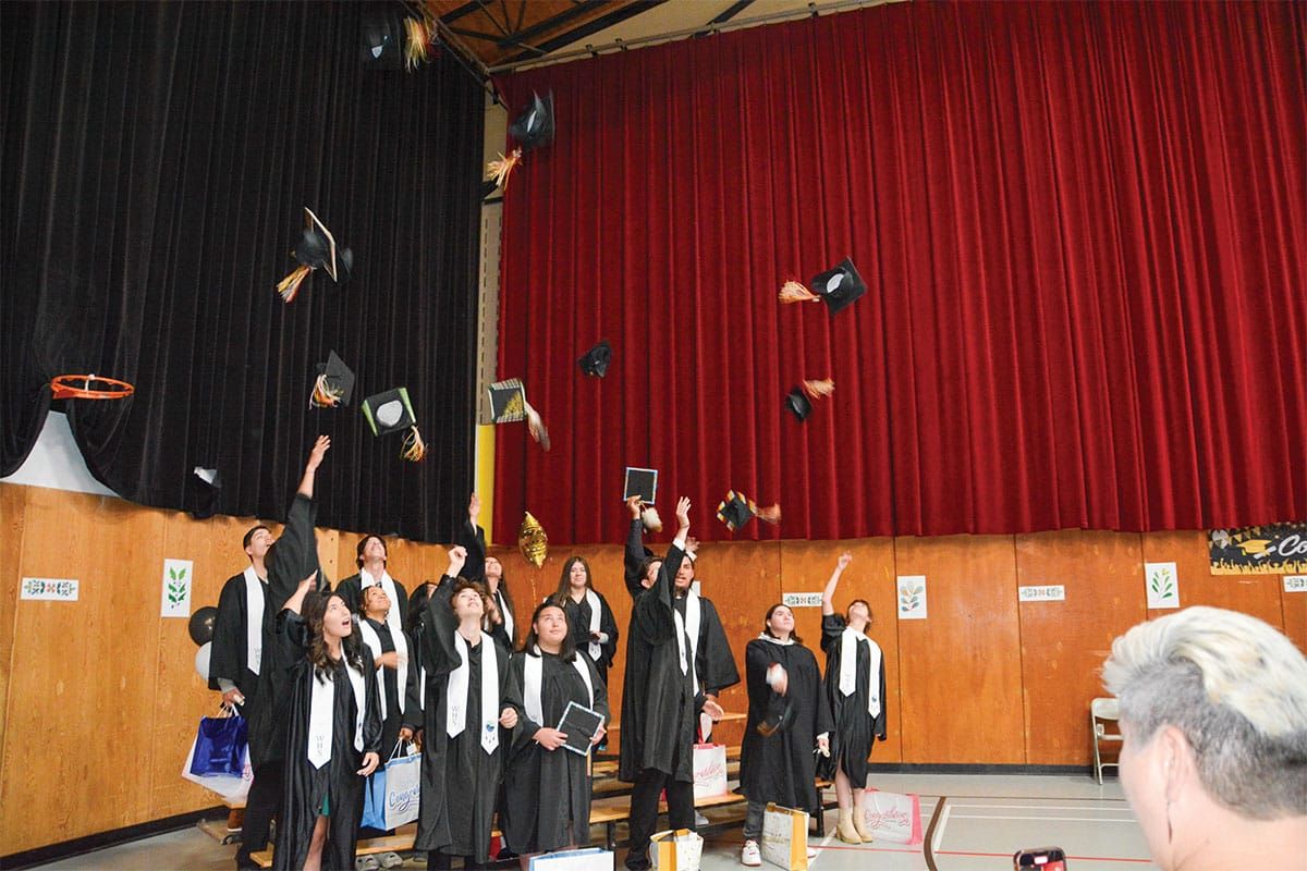 Wiikwemkoong High School graduation marks rite of passage for students