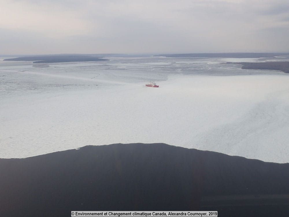 Coast Guard icebreaking UPDATE: North Shore Lake Huron