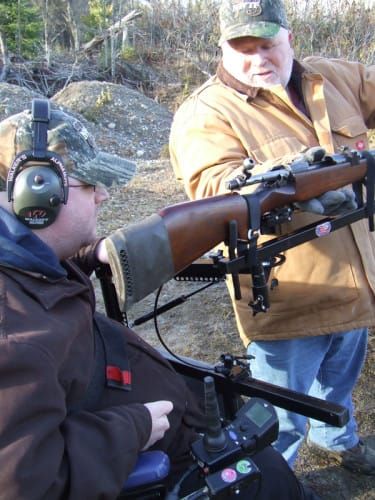 Manitoulin Longbeards provides assistance to handicapped man to join in annual rifle deer hunt