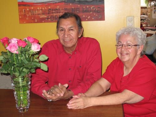 It’s Valentine’s! 	M’Chigeeng couple celebrates 43 years of love