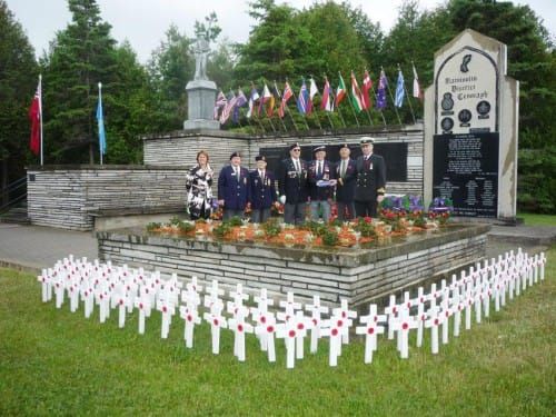 WWI battlefield soil to blend with earth at District Cenotaph