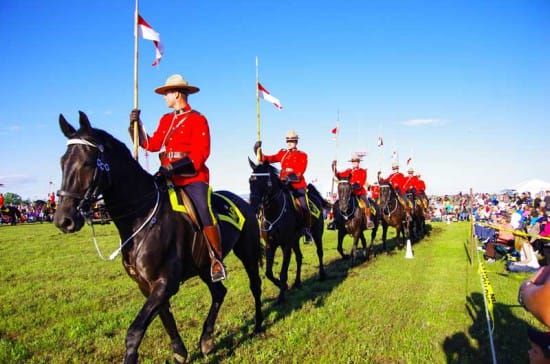 Mounties make imprint on West End with Musical Ride
