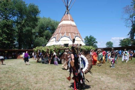 Sheguiandah protests reset powwow count