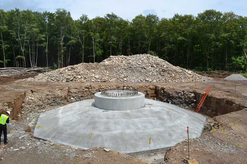 Wind farm moves ahead on land and under water