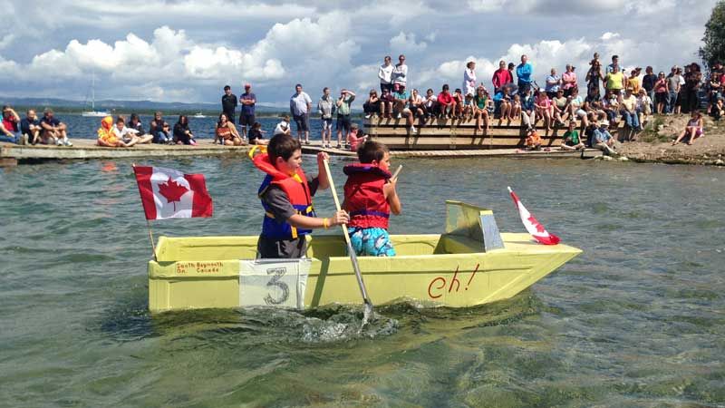 Multimedia Gallery: Haweater weekend 10th Annual Cardboard Boat Race
