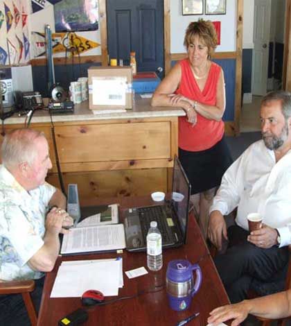 Federal NDP leader tours Manitoulin