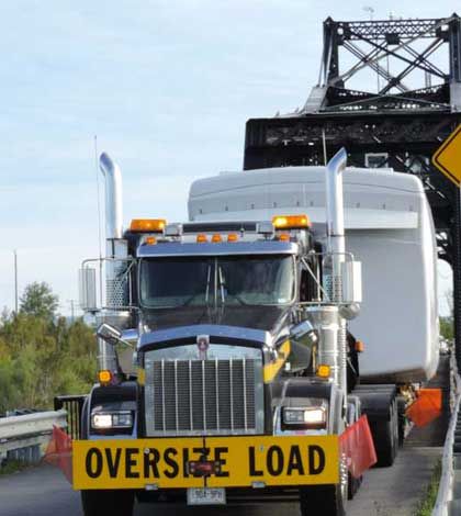 OPP providing wind turbine escorts through September