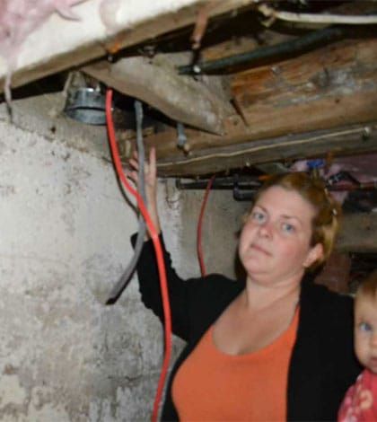 Spring Bay family survives suspected arson