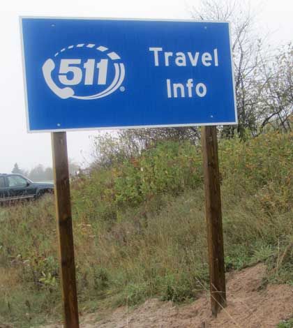 Road report line 511 provides current information to drivers