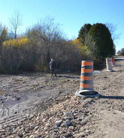 Green Bush landowner upset no one called him about spill