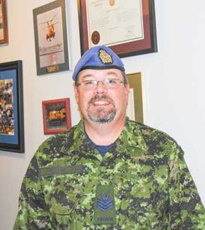 Sgt. Trevor Leeson shares a life lived in the Canadian Air Force