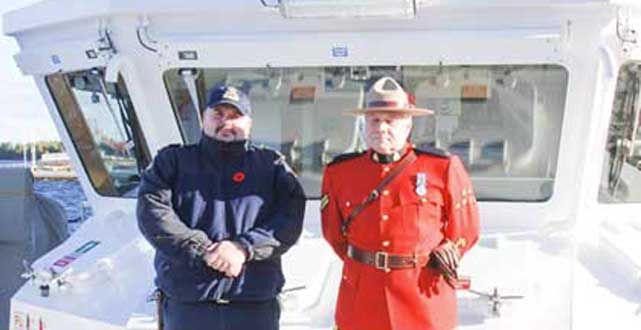 Constable Carriere a new enforcement presence on North Channel waterways
