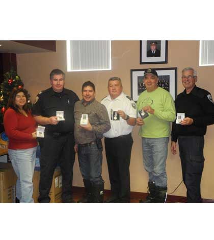 UCCM Police officers receive years of service medals