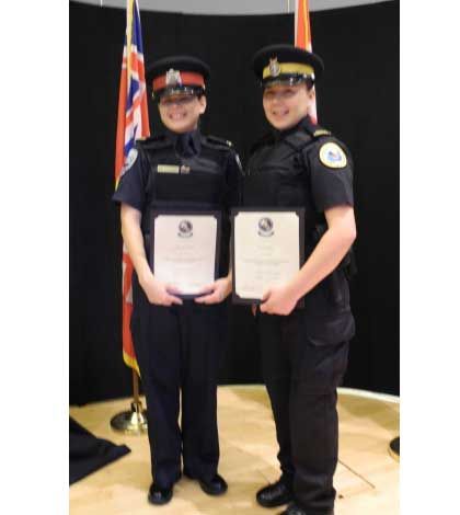 Female offender transport officers recognized