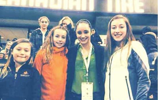 Manitoulin figure skaters rub elbows  with celebrities at Canadian Nationals