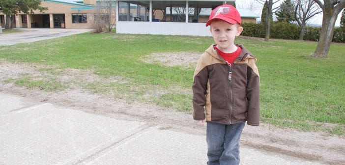 Three-year-old alerts grandparents to woman in distress