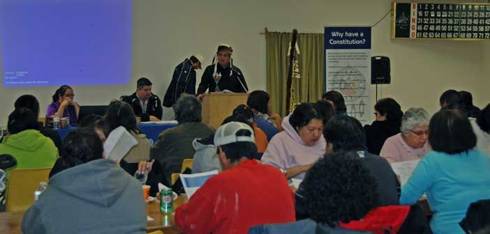 Wikwemikong band members adopt constitution by overwhelming margin