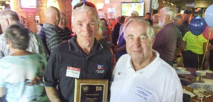 Celebration of a decade of Cruisers’ Net broadcasts fills Anchor Inn