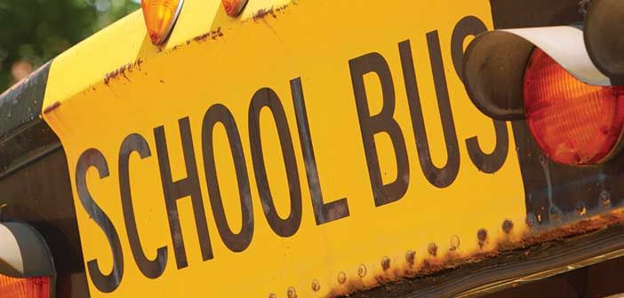 School buses back in action with precious cargo on board