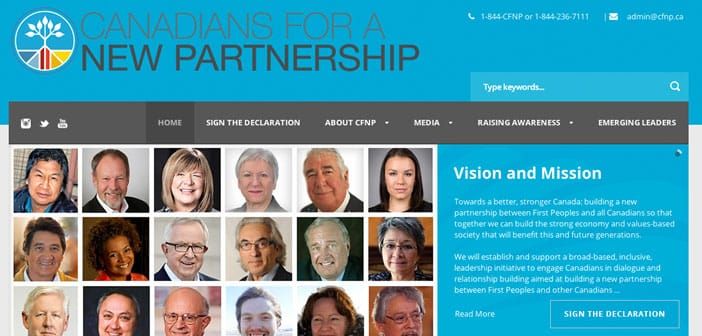 Former Prime Ministers join ‘Canadians for a New Partnership,’ seek accord with 91���˵���s