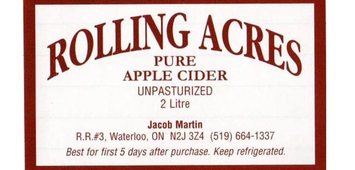 Food Recall Warning