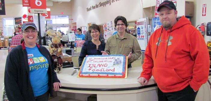 Island Foodland celebrates 15 years as family-run business