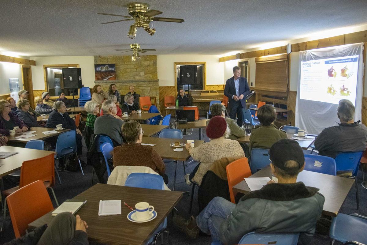 Climate projections for Manitoulin Island discussed at meeting