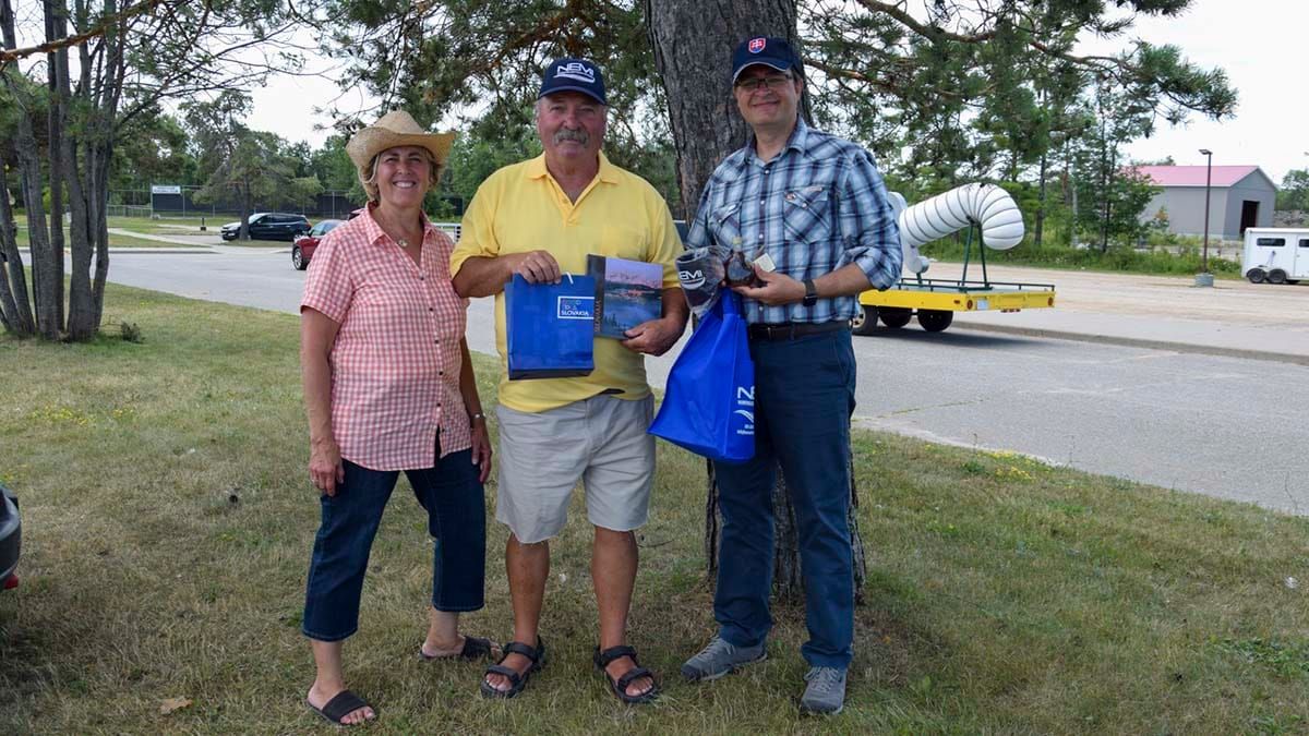 Slovakian ambassador enjoyed his visit to Manitoulin
