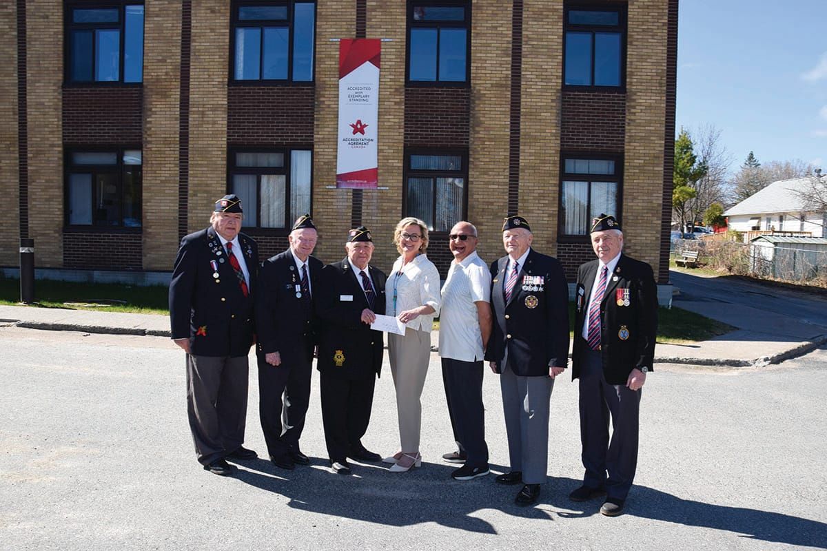 ANAVETS make $2,000 hospital donation in memory of Gary Trimmer