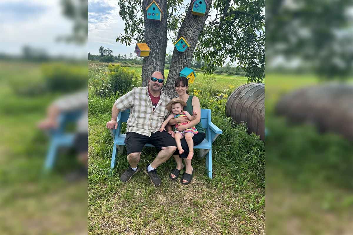 Fundraising in support of toddler
